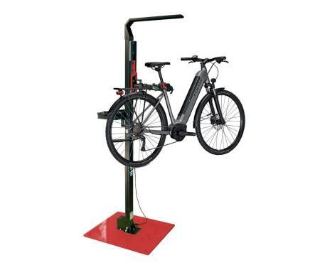 Podnośnik elektryczny stojak do serwisu rowerów