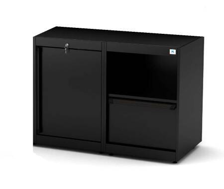 Zestaw szafek warsztatowych z modułem separatora odpadów 120 cm