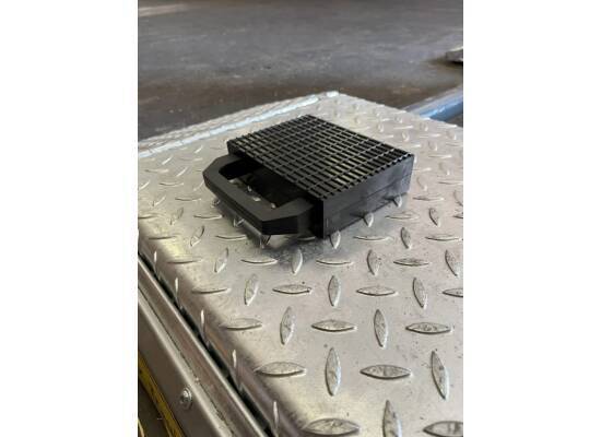 Klocek gumowy z uchwytem H40 mm