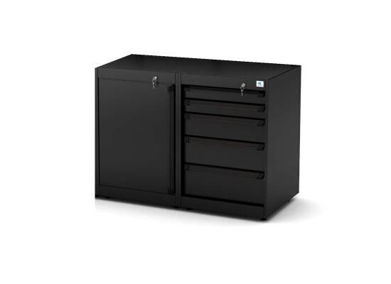 Szafka warsztatowa 60 cm zamykana lewostronnie