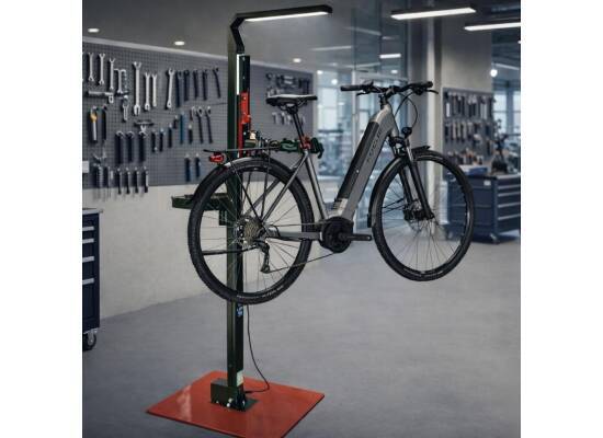 Elektryczny podnośnik rowerowy, stojak do serwisowy do roweru LEB-FO BIKE-LIFT