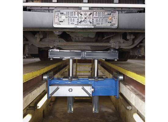 Podnośnik kanałowy z podwójnym siłownikiem GD-2 AC Hydraulic